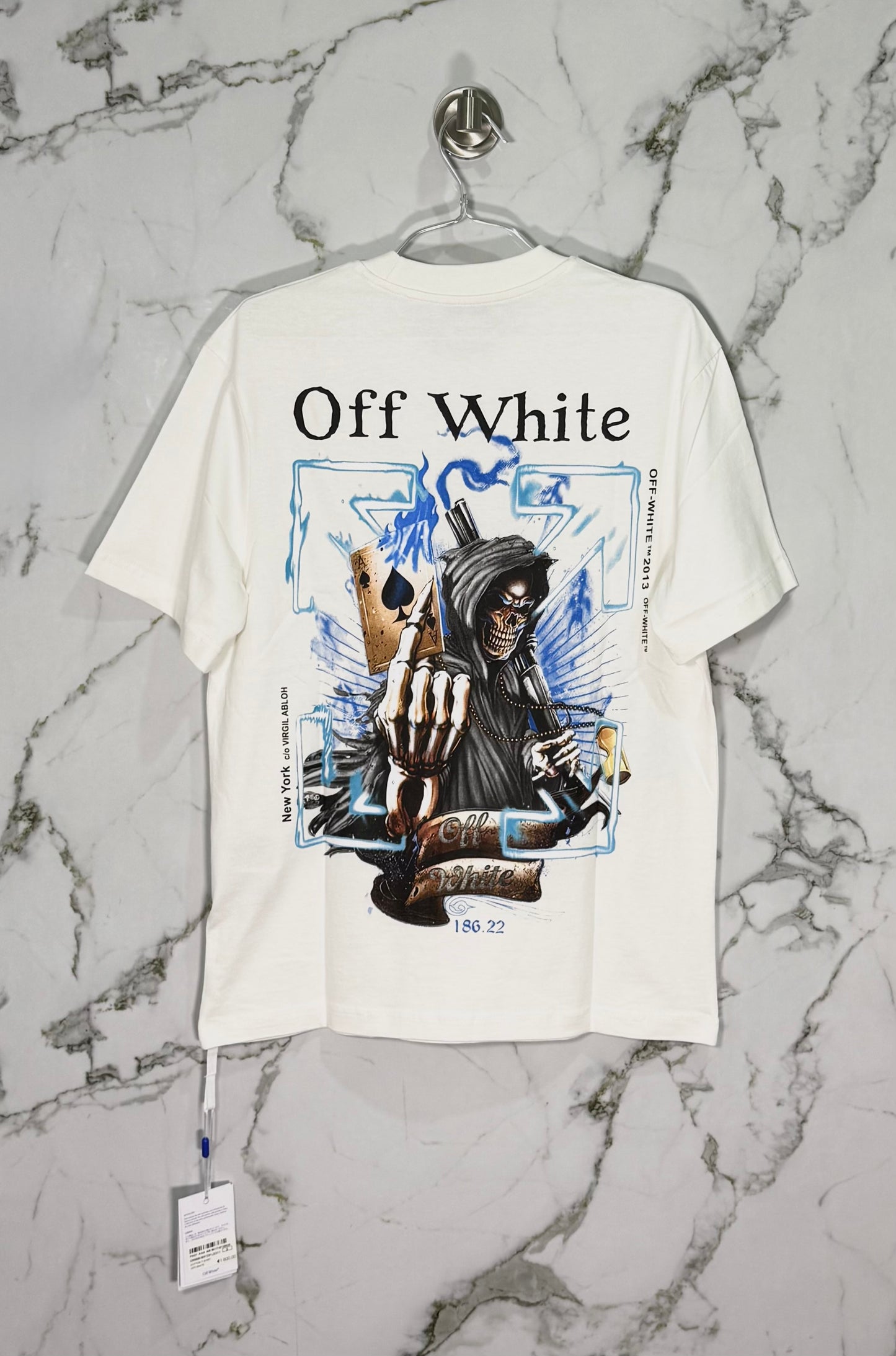 Off-White 100% Algodon Blanco