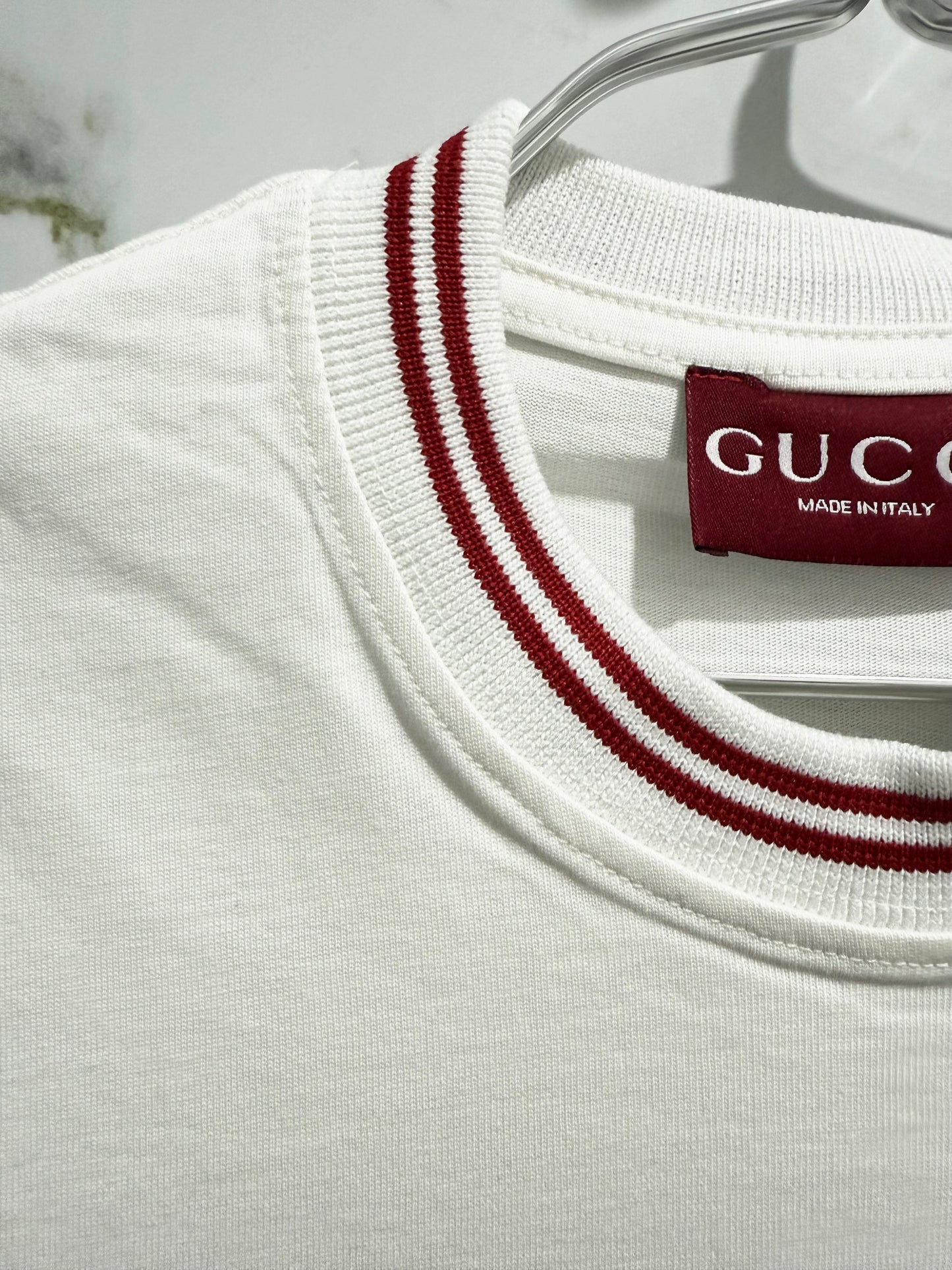 GUCCI 100% Algodon Blanco