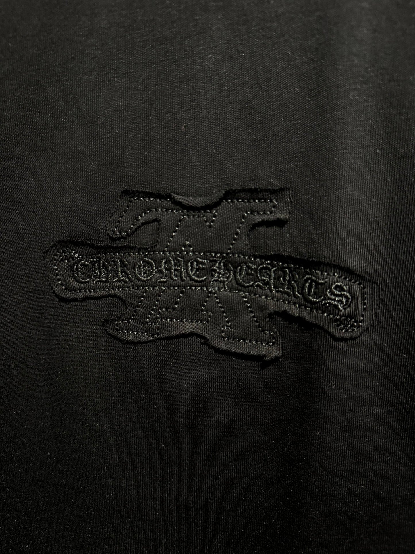 Louis Vuitton x Chrome Hearts 100% Algodon Negro