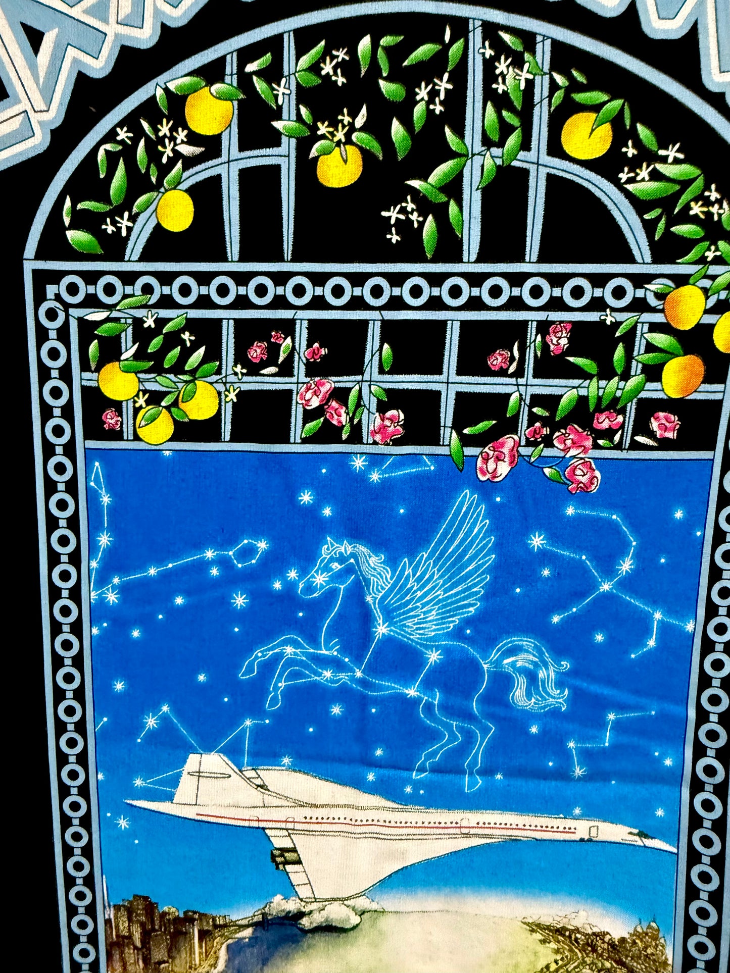 CASA BLANCA 100% Algodon Negro