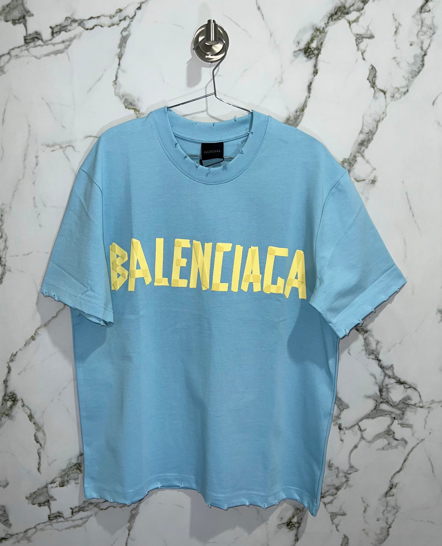 BALENCIAGA 100% Algodon Azul