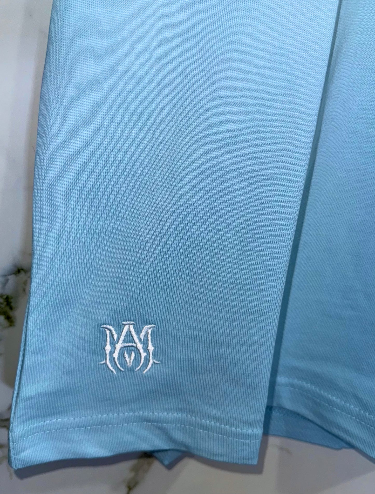 AMIRI 100% Algodon Azul