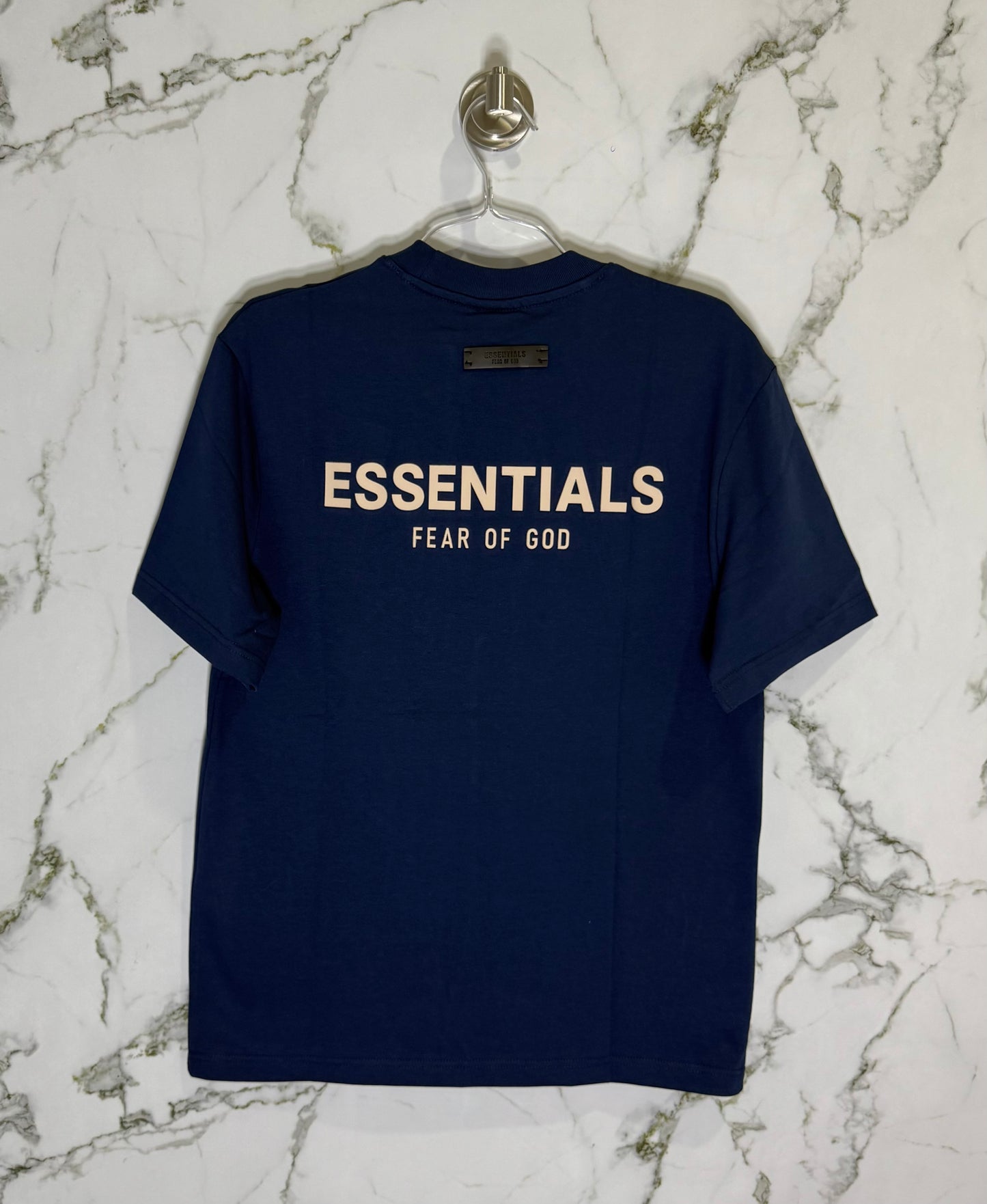 ESSENTIALS 100% Algodon Azul