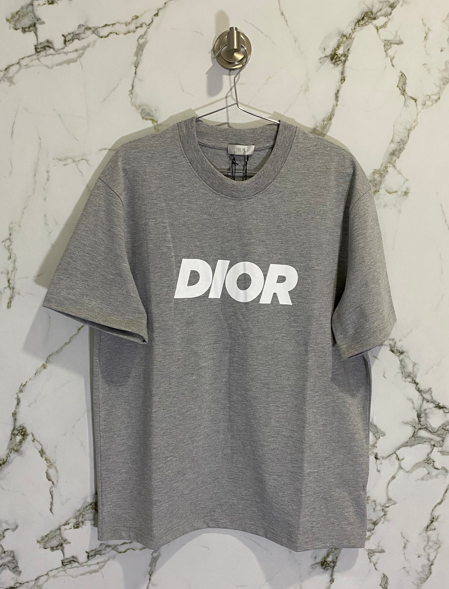 DIOR 100% Algodon Gris