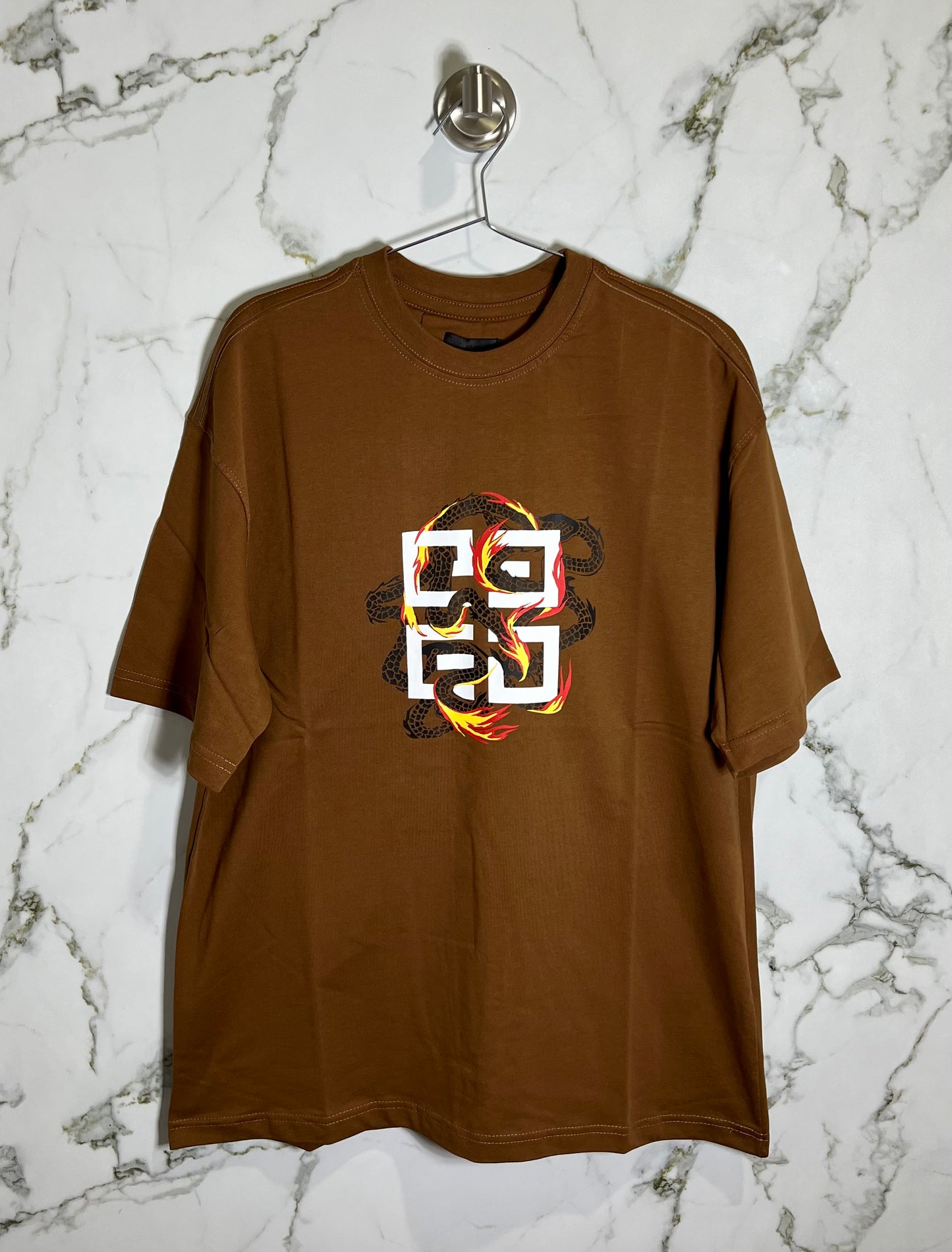 GIVENCHY 100% Algodon Cafe