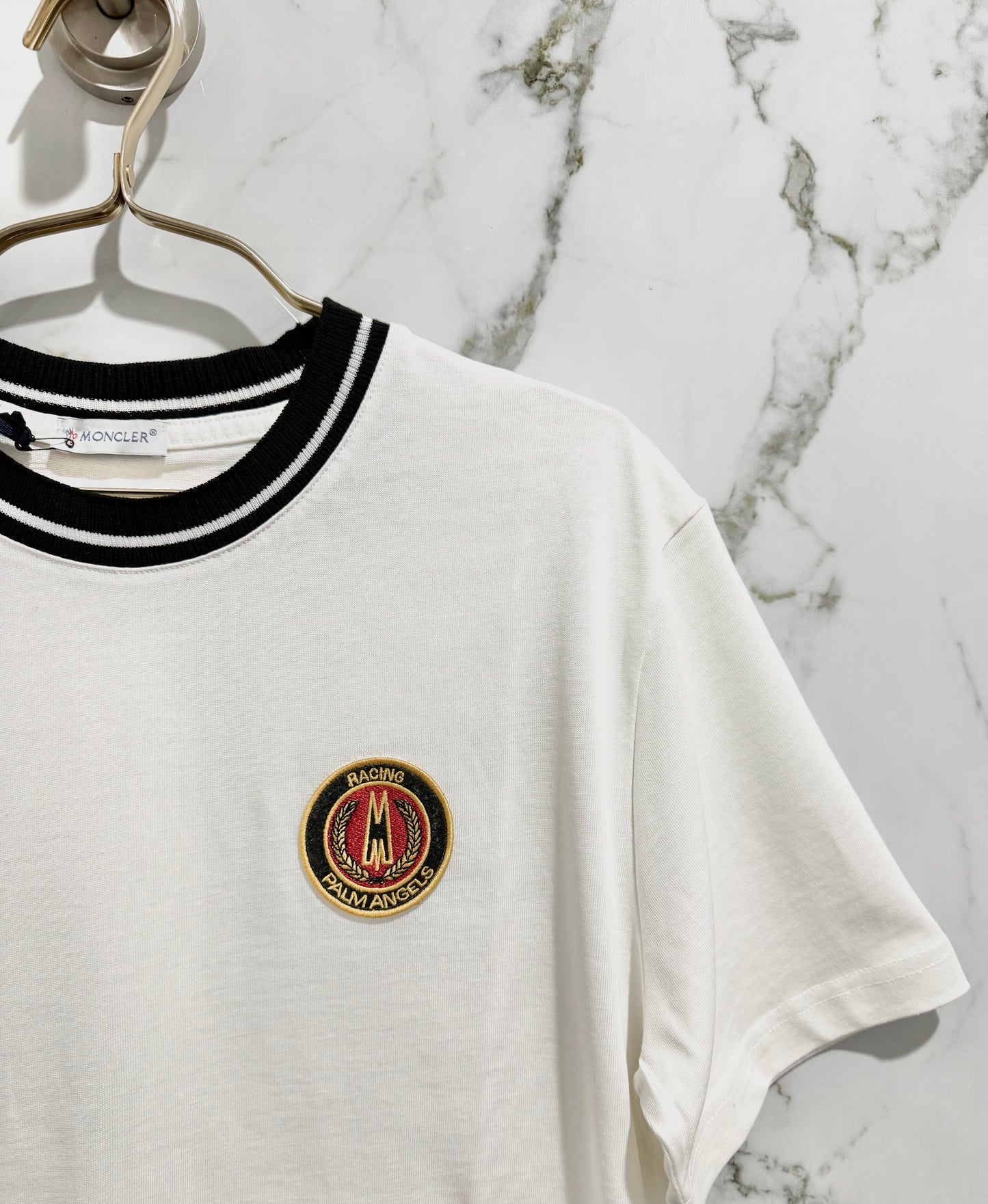 Palm Angels x Moncler Calidad Alta Blanco