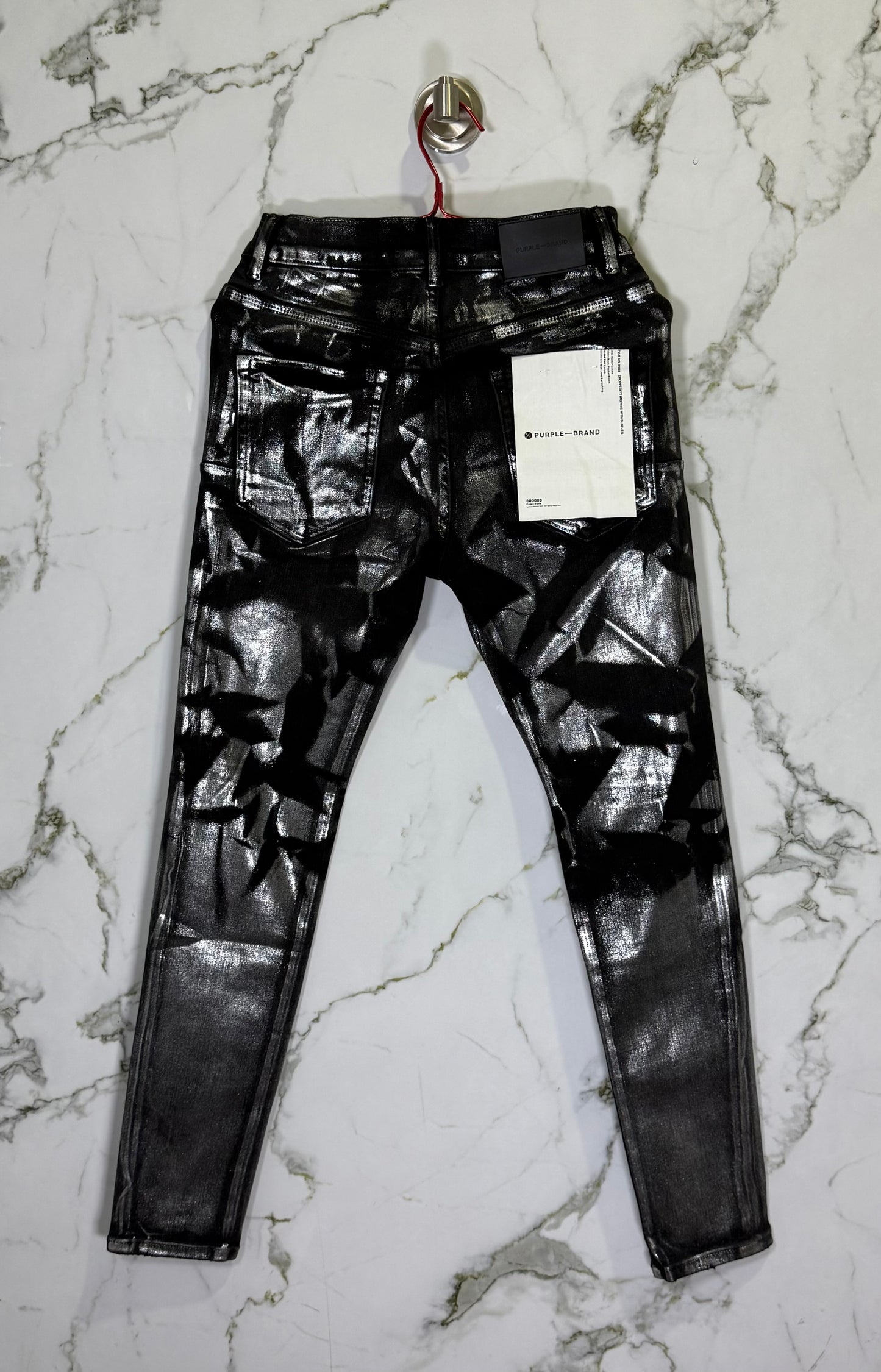 Pantalon PURPLE BRAND Negro / Plata