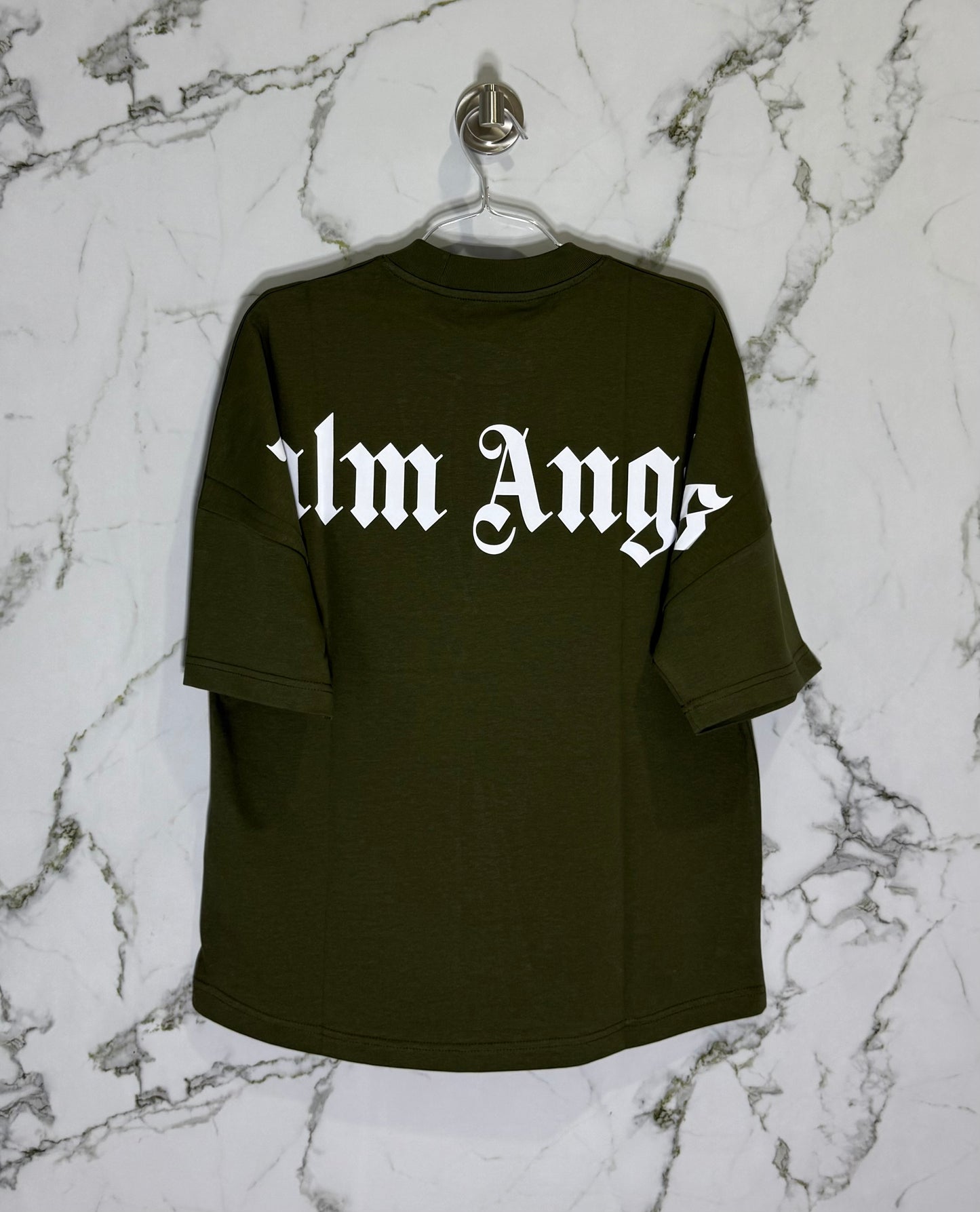 Palm Angels 100% Algodon Verde Militar