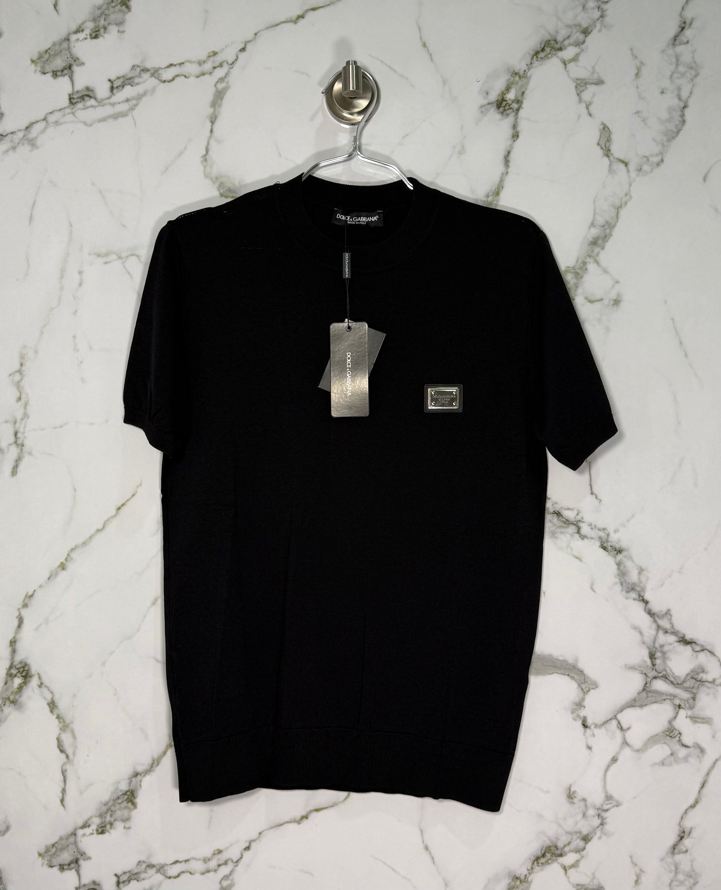 DOLCE&GABBANA 100% Algodon Negro