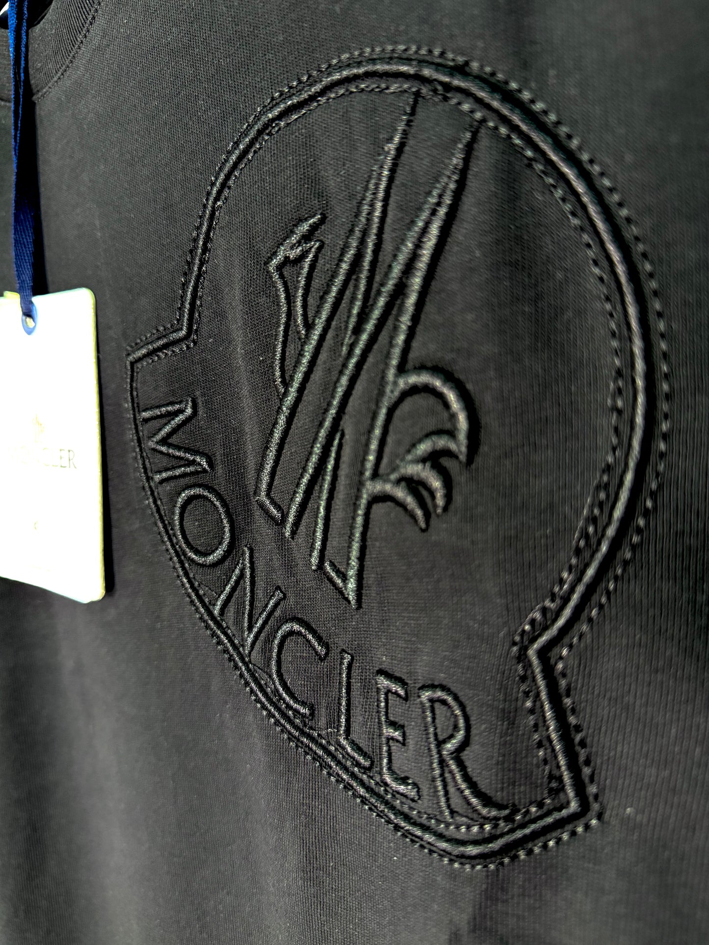 MONCLER 100% Algodon Negro