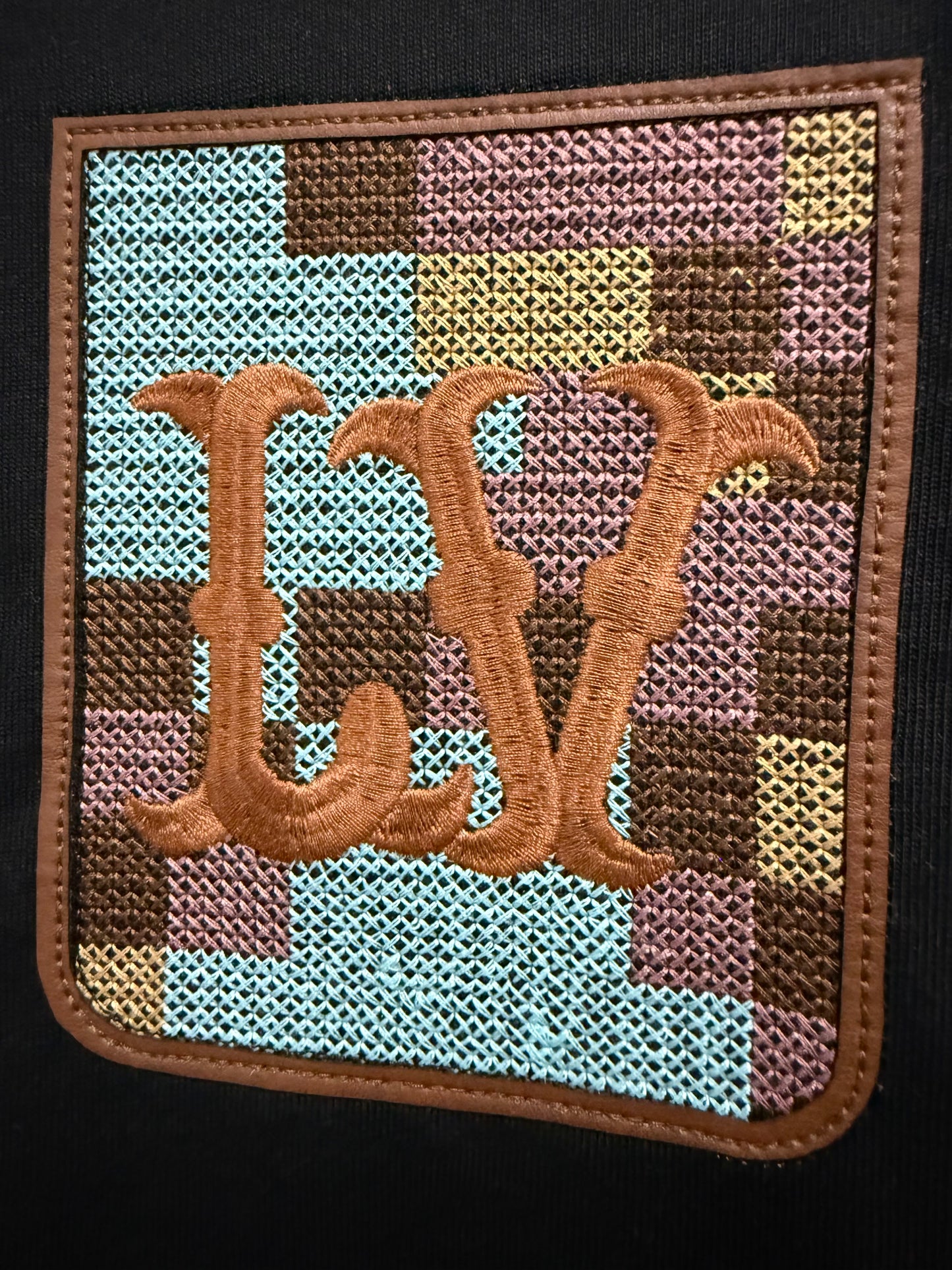 Louis Vuitton 100% Algodon Negro