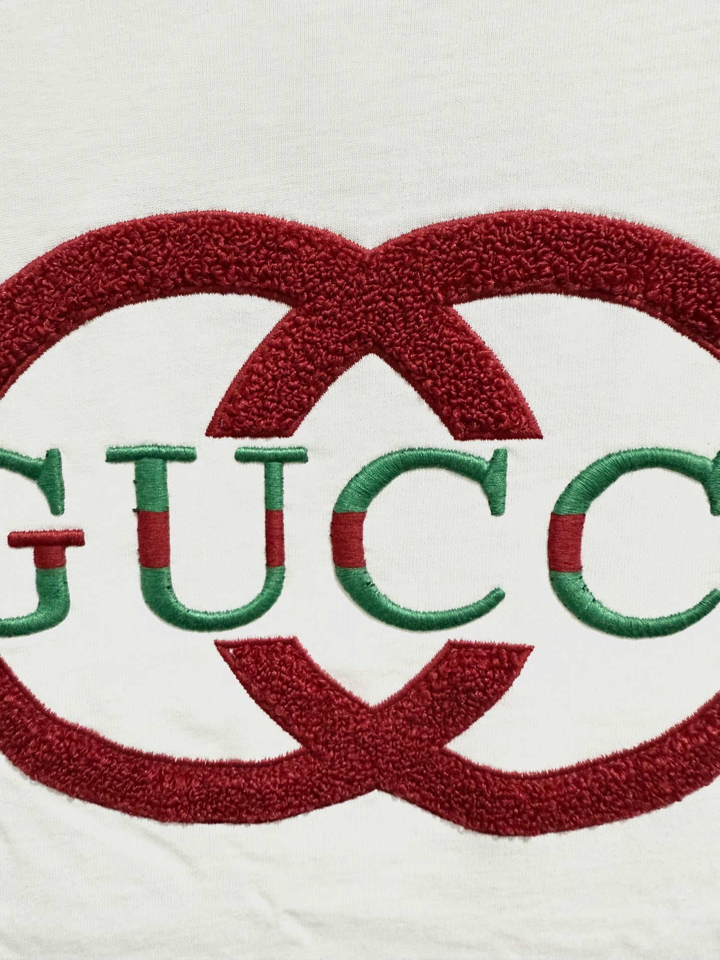 GUCCI 100% Algodon Blanco