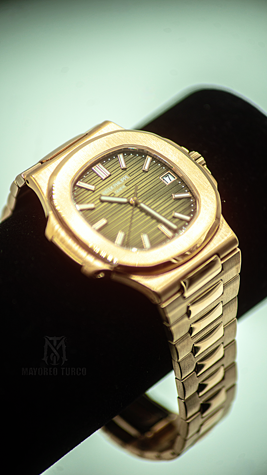 Patek Philippe Nautilus Rose Gold Brown Dial