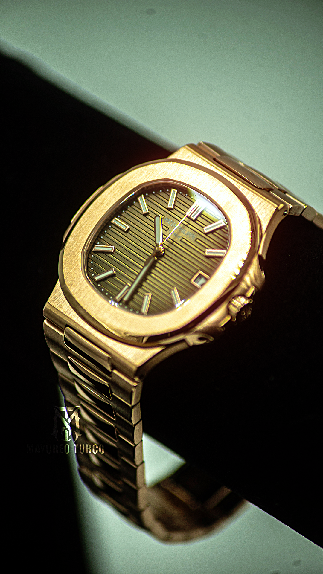 Patek Philippe Nautilus Rose Gold Brown Dial