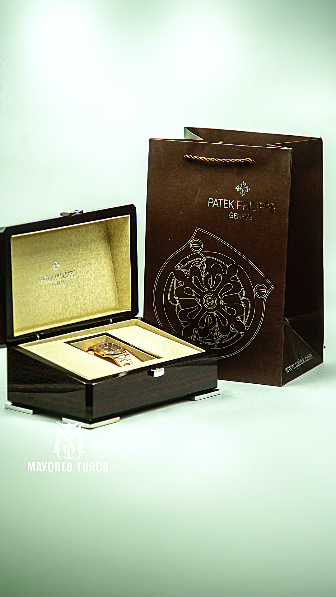 Patek Philippe Nautilus Rose Gold Brown Dial