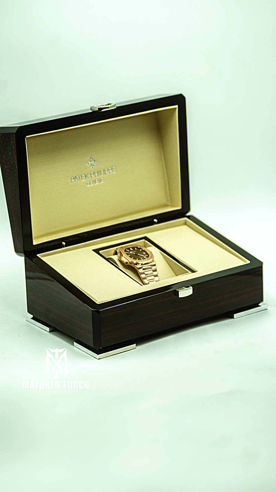 Patek Philippe Nautilus Rose Gold Brown Dial