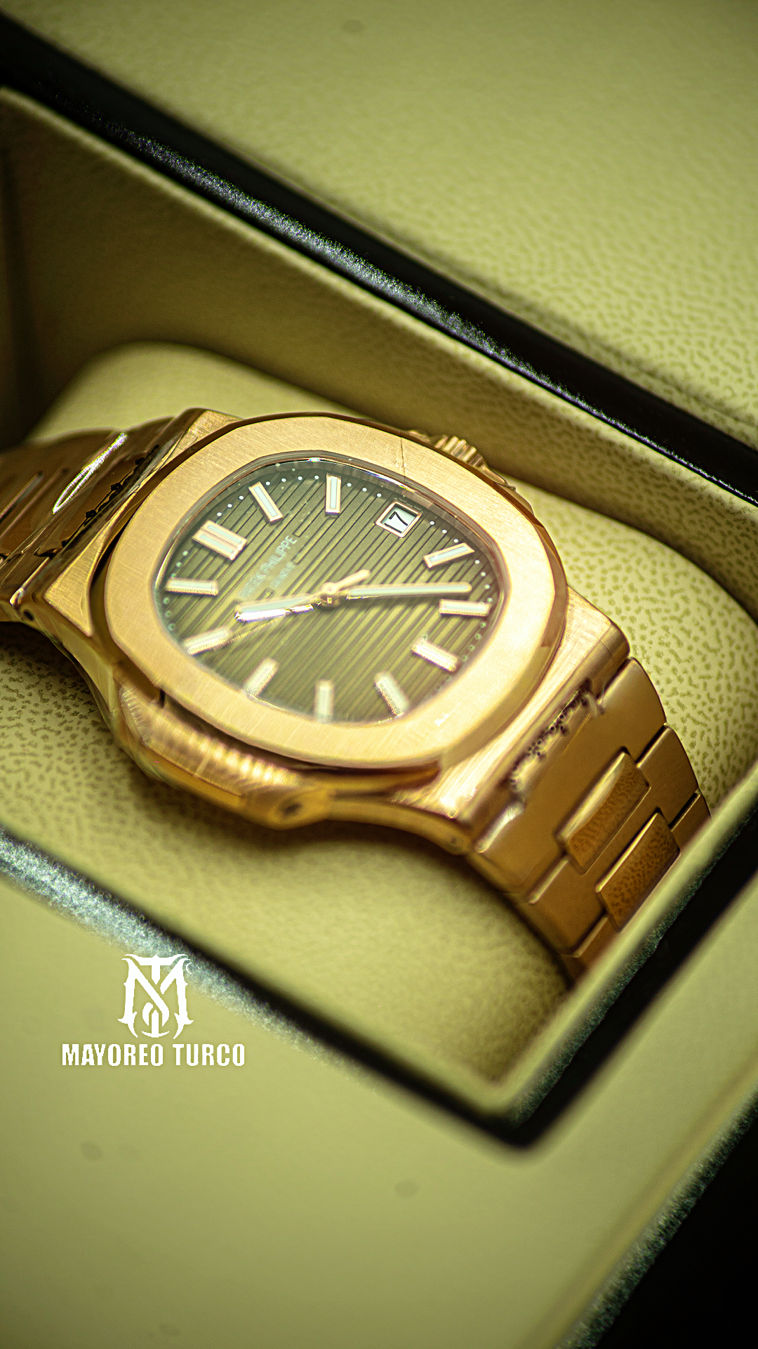 Patek Philippe Nautilus Rose Gold Brown Dial