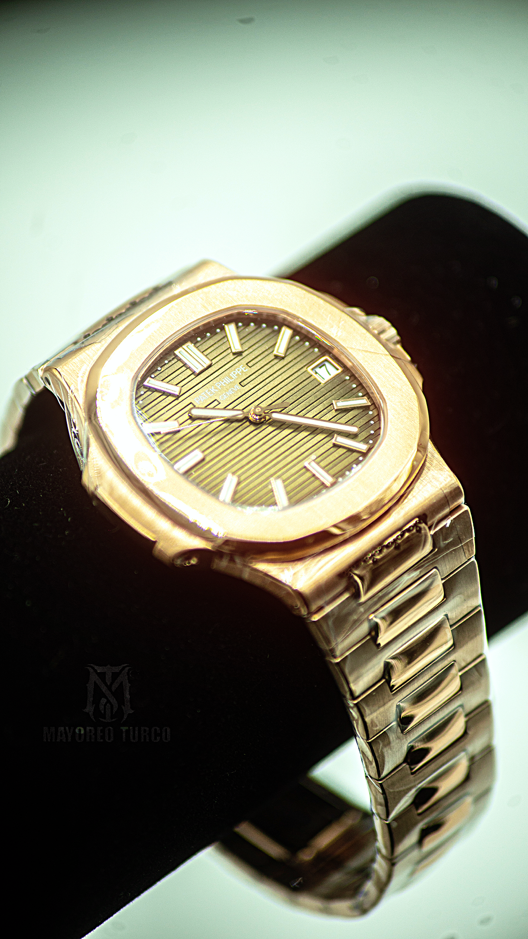 Patek Philippe Nautilus Rose Gold Brown Dial