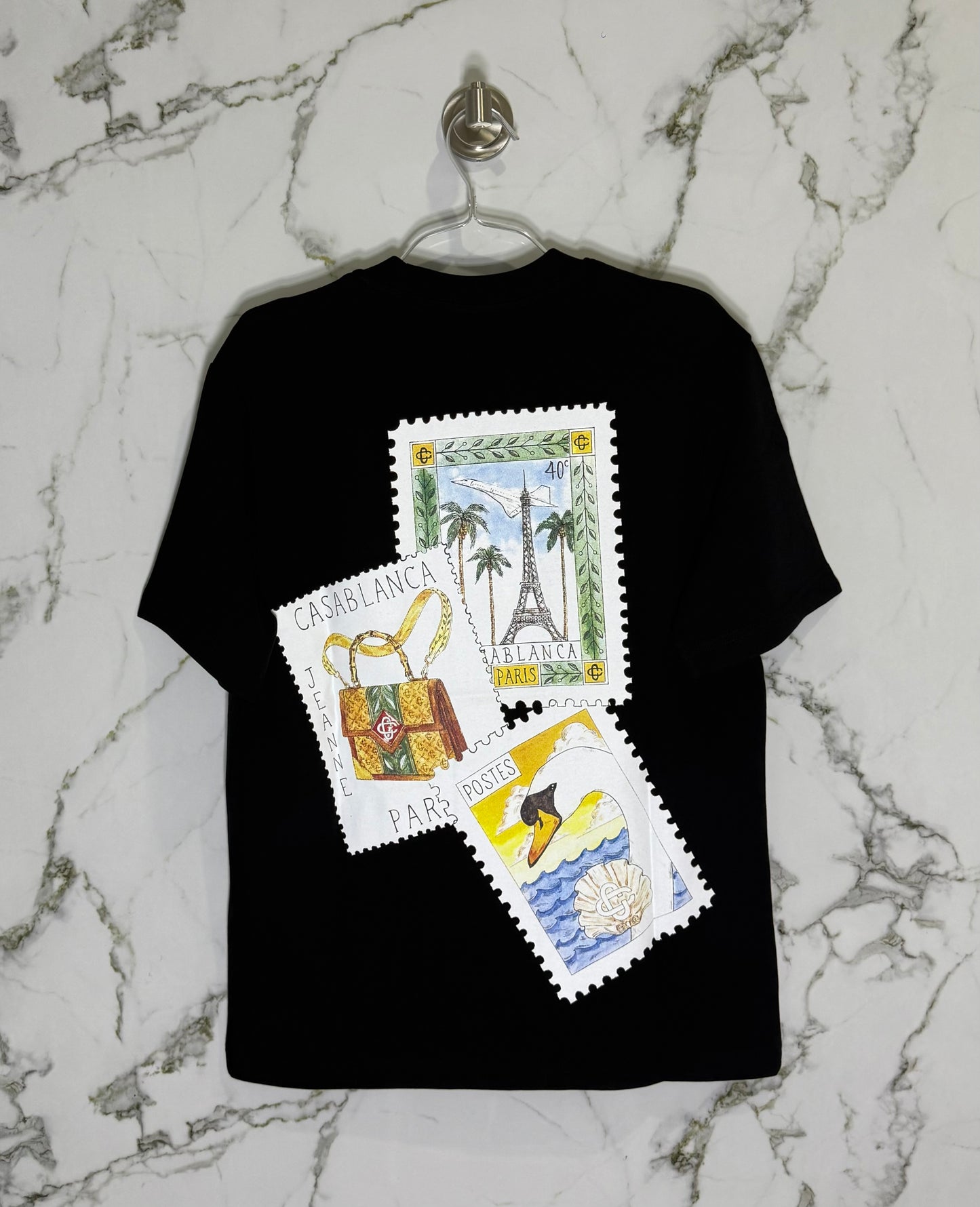 CASA BLANCA 100% Algodon Negro