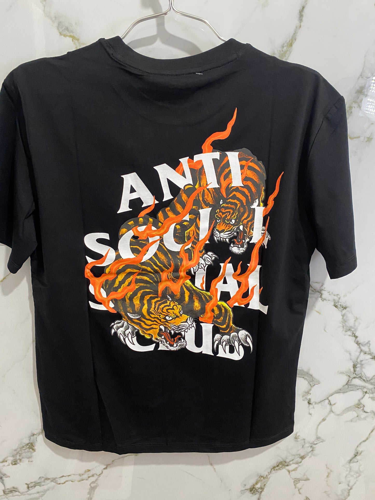 ANTI SOCIAL Spandex Negro