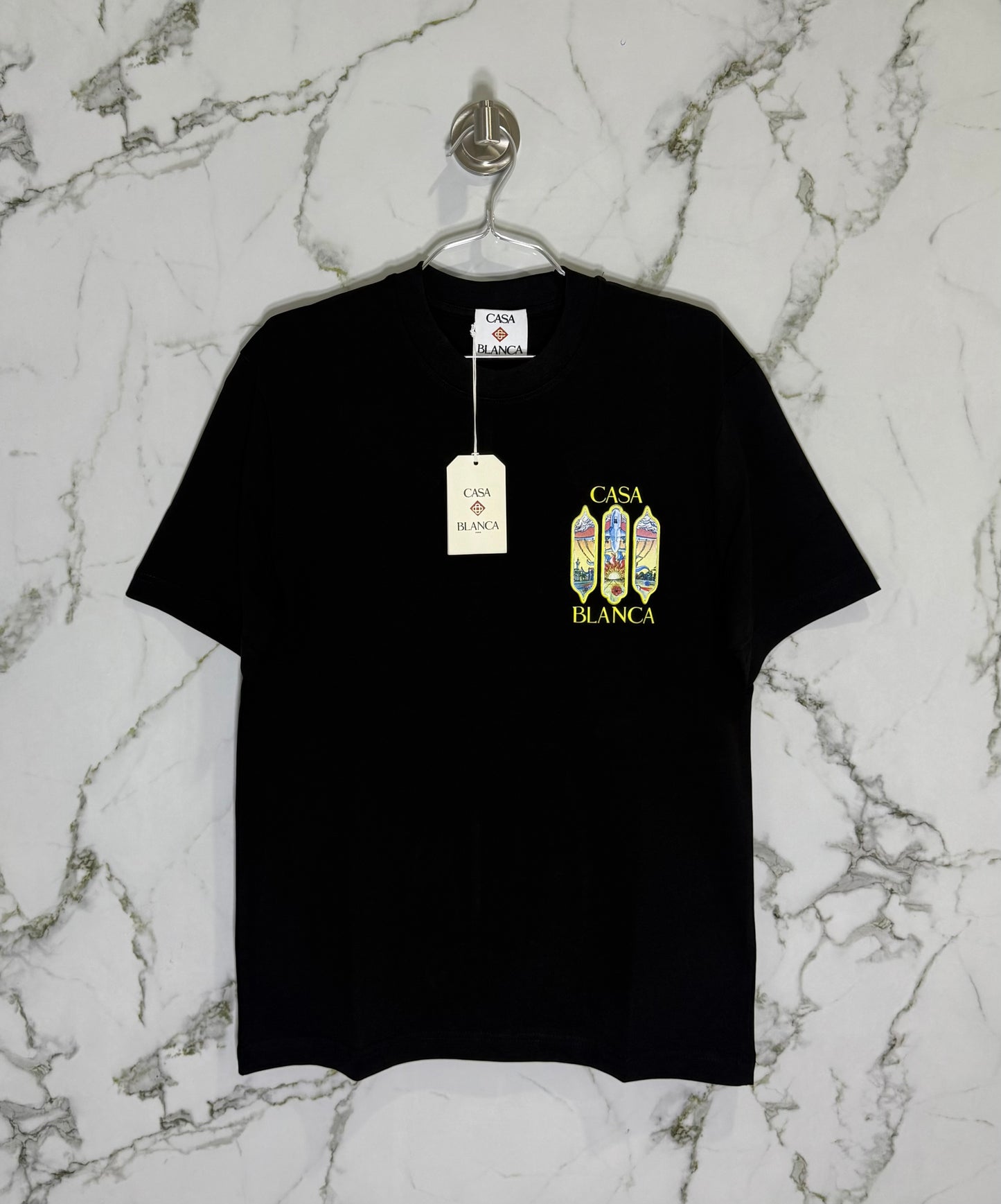 CASA BLANCA 100% Algodon Negro