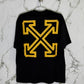 Off-White 100% Algodon Negro