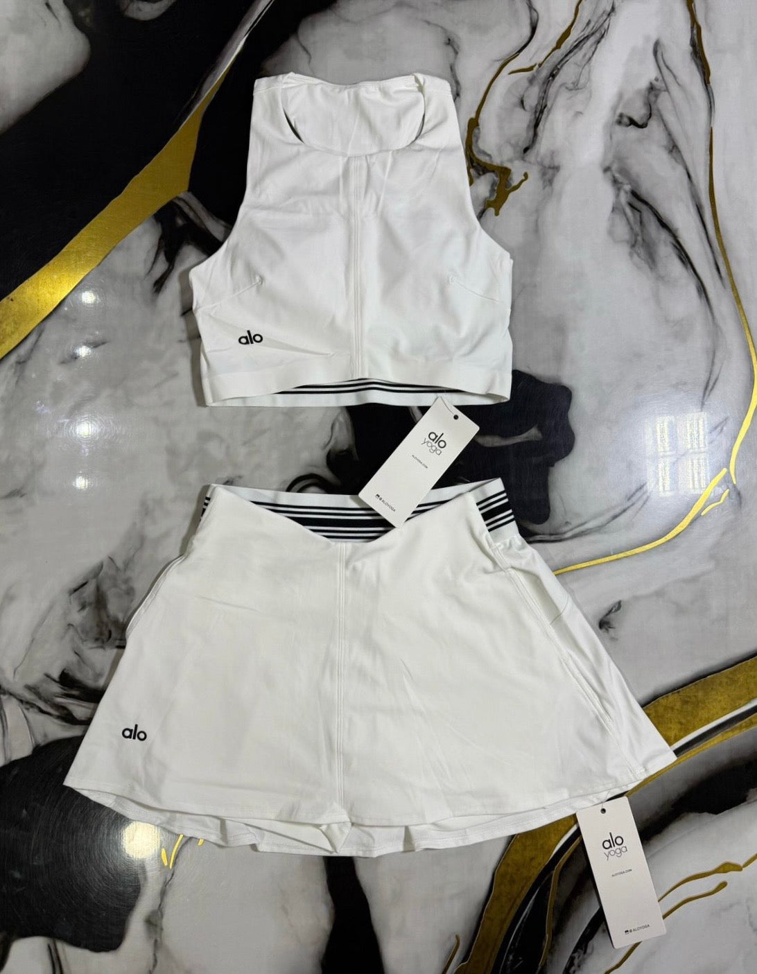alo Conjunto Dama Blanco