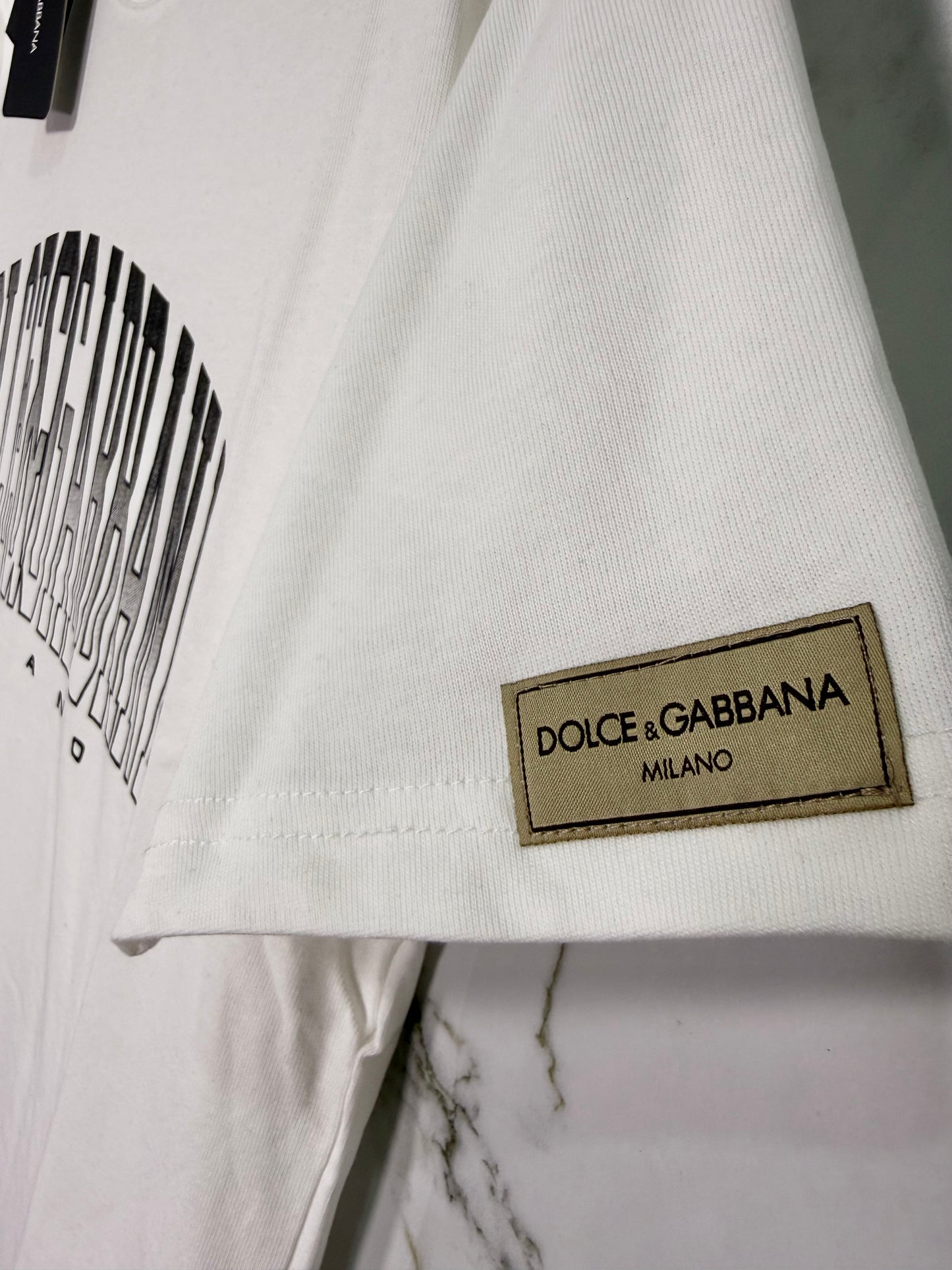 DOLCE&GABBANA 100% Algodon Blanco