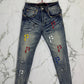 Pantalon Purple Brand Azul