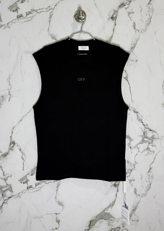 Off-White 100% Algodon Negro