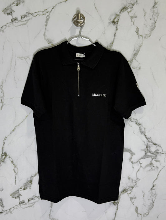 MONCLER Tipo Polo Algodon Negro