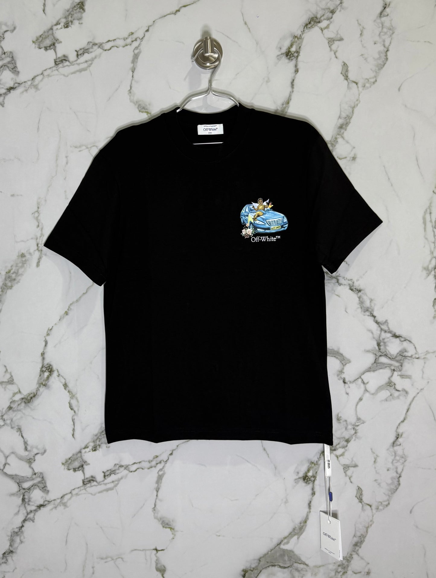 Off-White 100% Algodon Negro