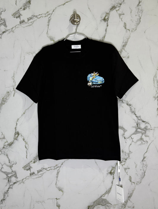 Off-White 100% Algodon Negro