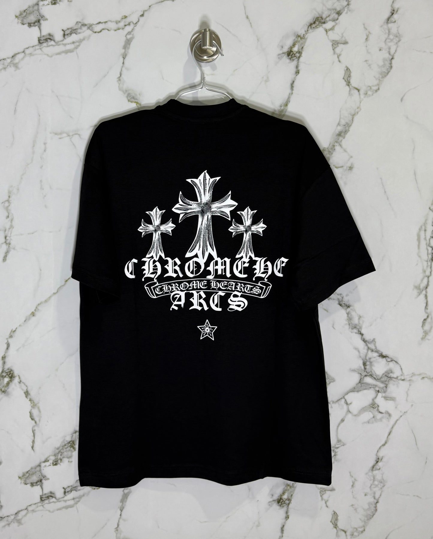 Chrome Hearts 100% Algodon Negro