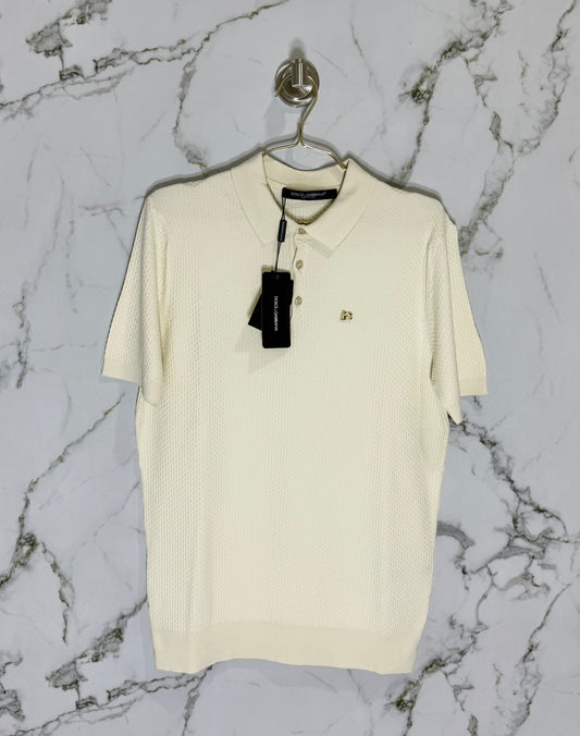 DOLCE&GABBANA Polo Calidad Alta Beige
