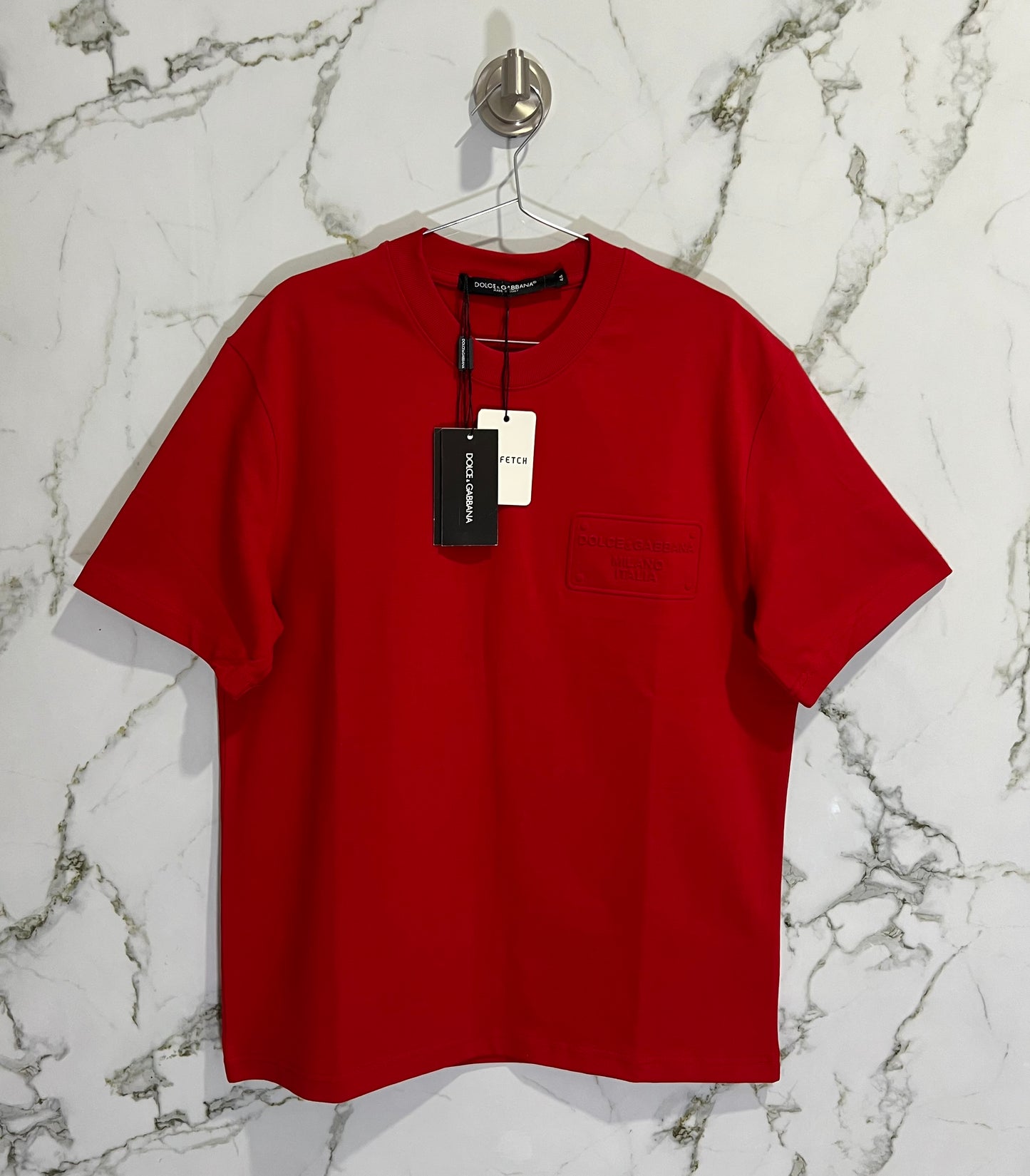 DOLCE&GABBANA 100% Algodon Rojo
