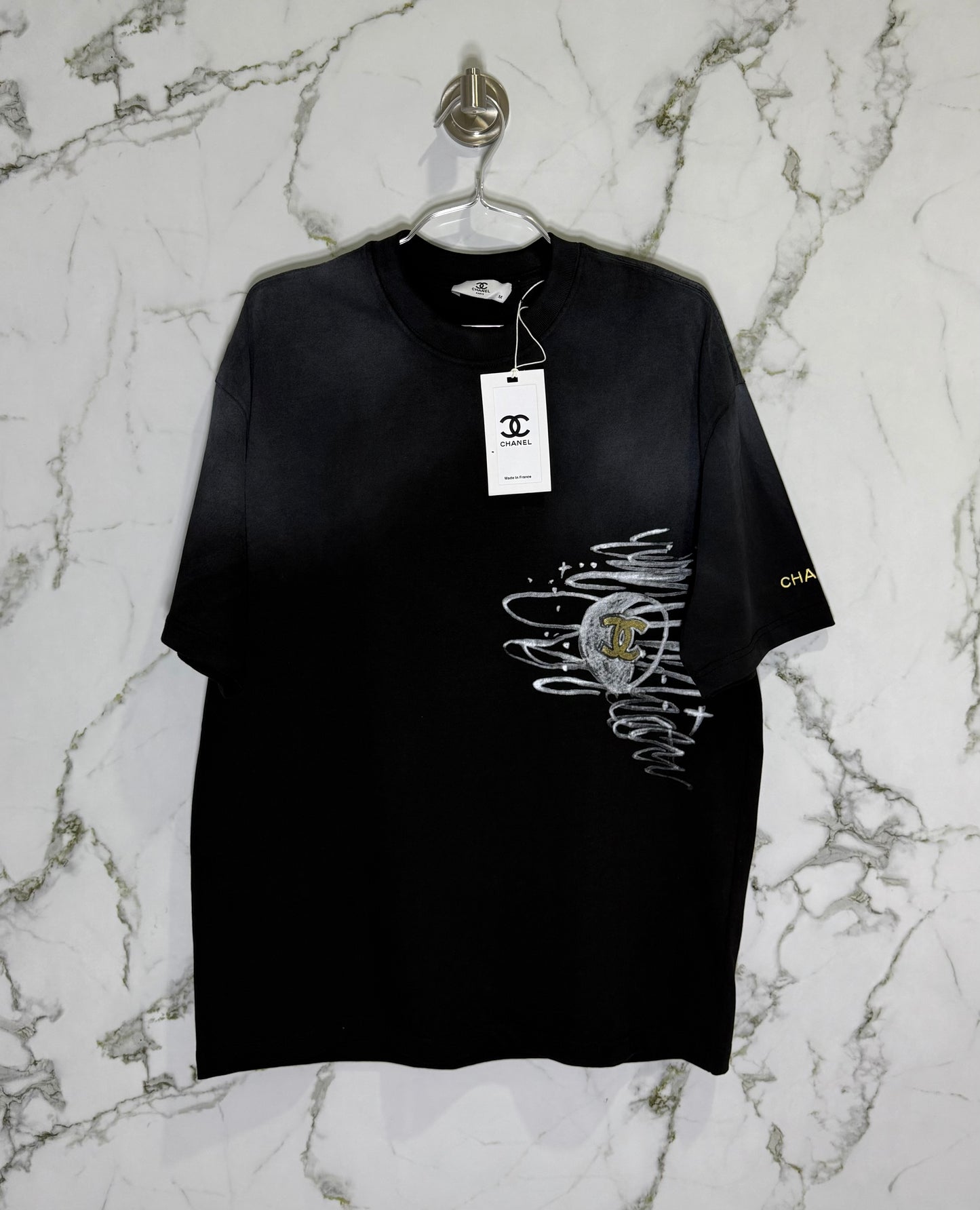 CHANEL 100% Algodon Negro