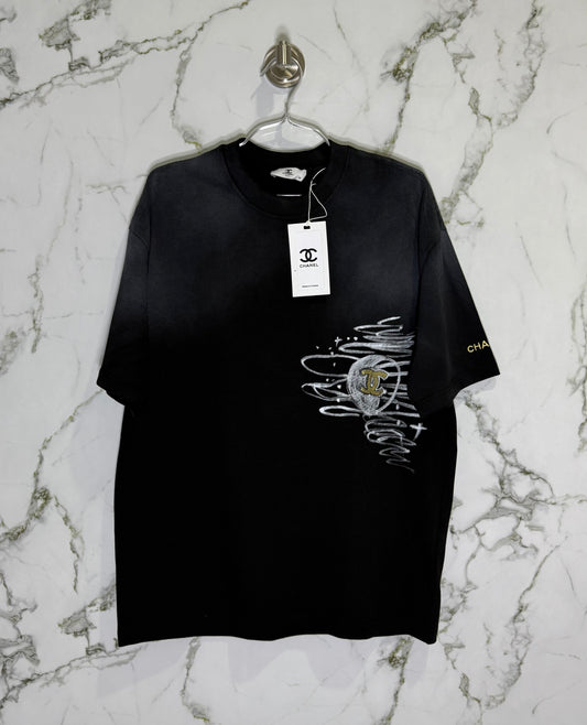 CHANEL 100% Algodon Negro