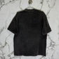 BALENCIAGA 100% Algodon Acid Wash Negro