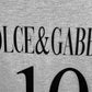 DOLCE&GABBANA 100% Algodon Gris