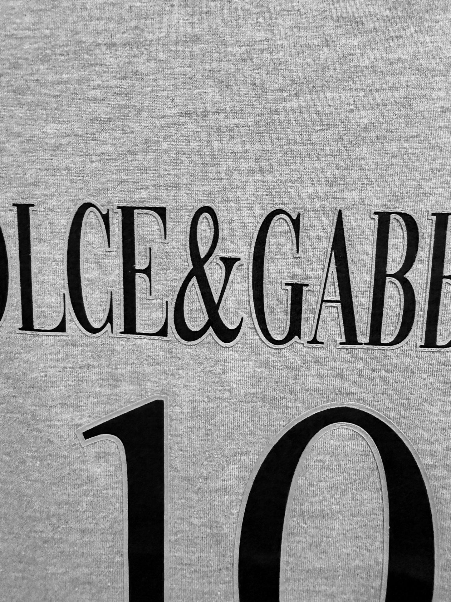 DOLCE&GABBANA 100% Algodon Gris