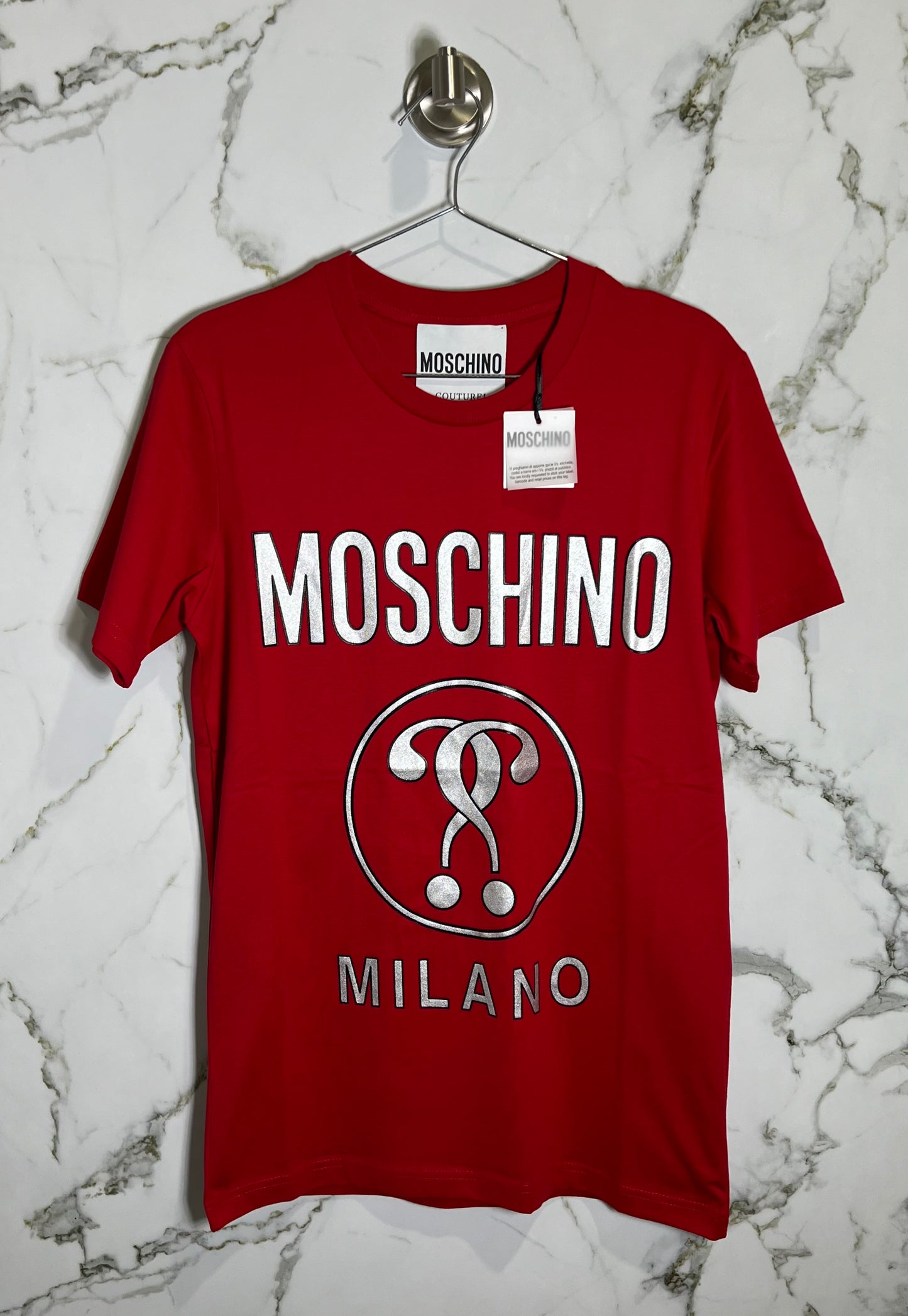 MOSCHINO 100% Algodon Rojo