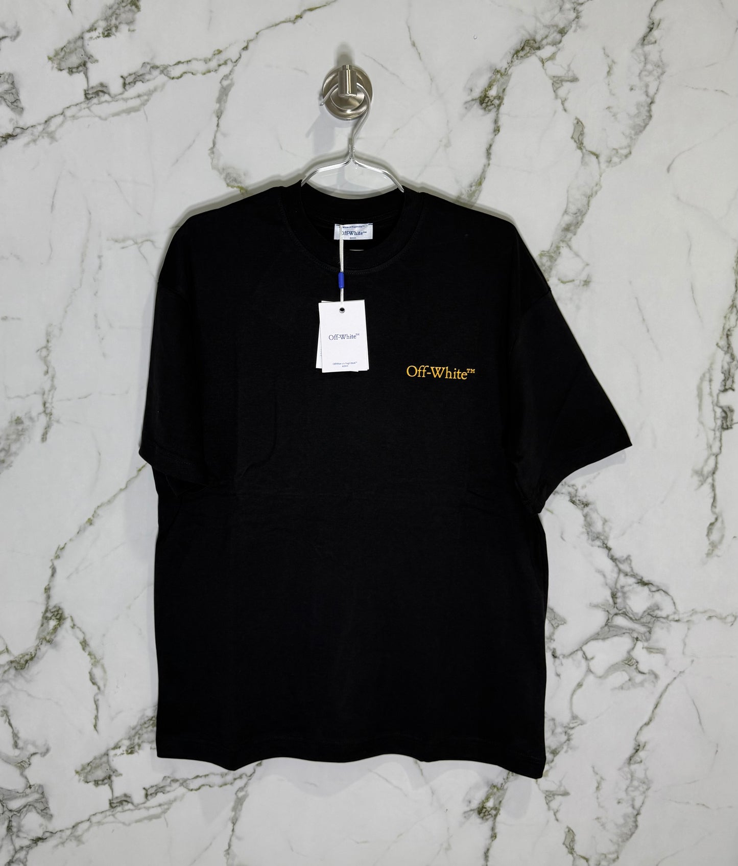 Off-White 100% Algodon Negro