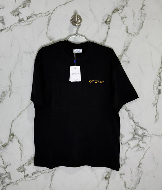 Off-White 100% Algodon Negro