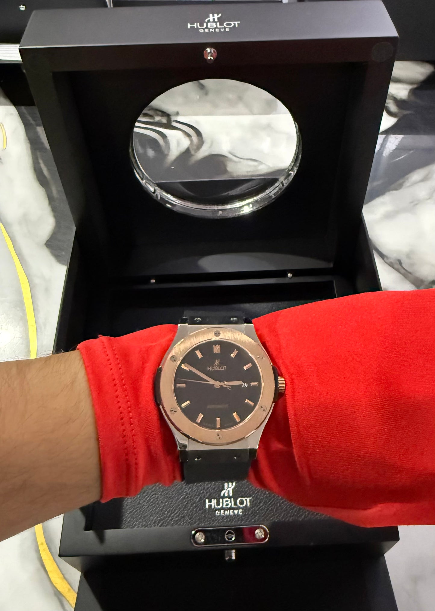 Reloj HUBLOT Classic Fusion Titanium King Gold 42 mm