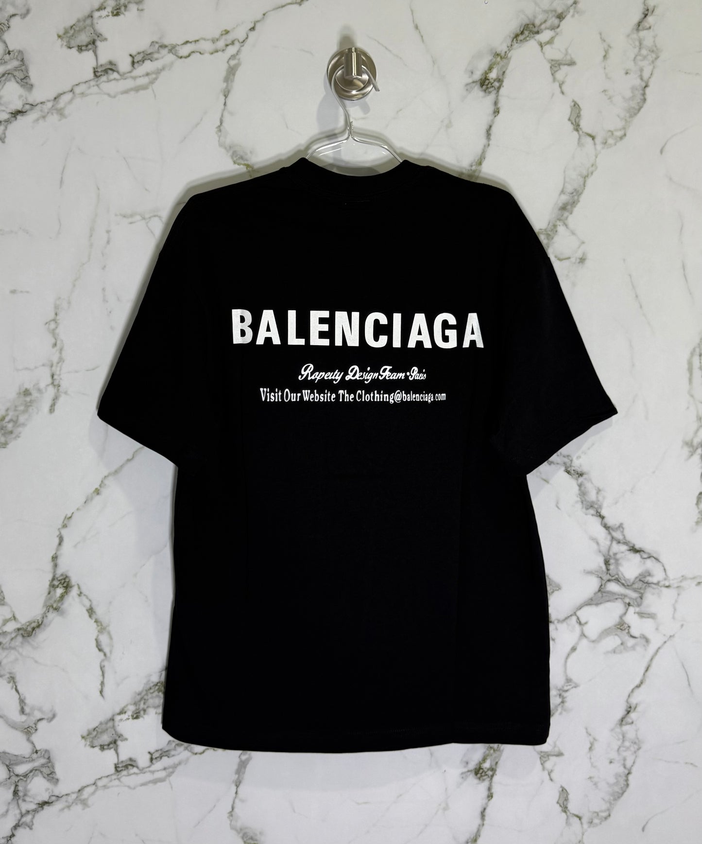 BALENCIAGA 100% Algodon Negro
