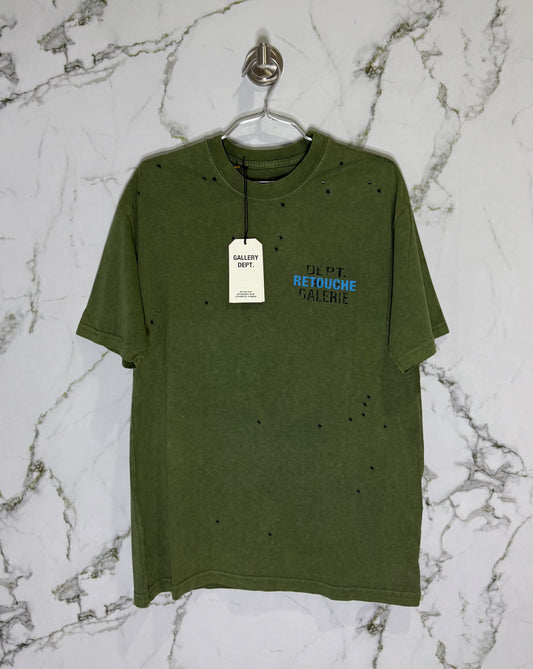 GALLERY DEPT 100% Algodon Acid Wash Verde