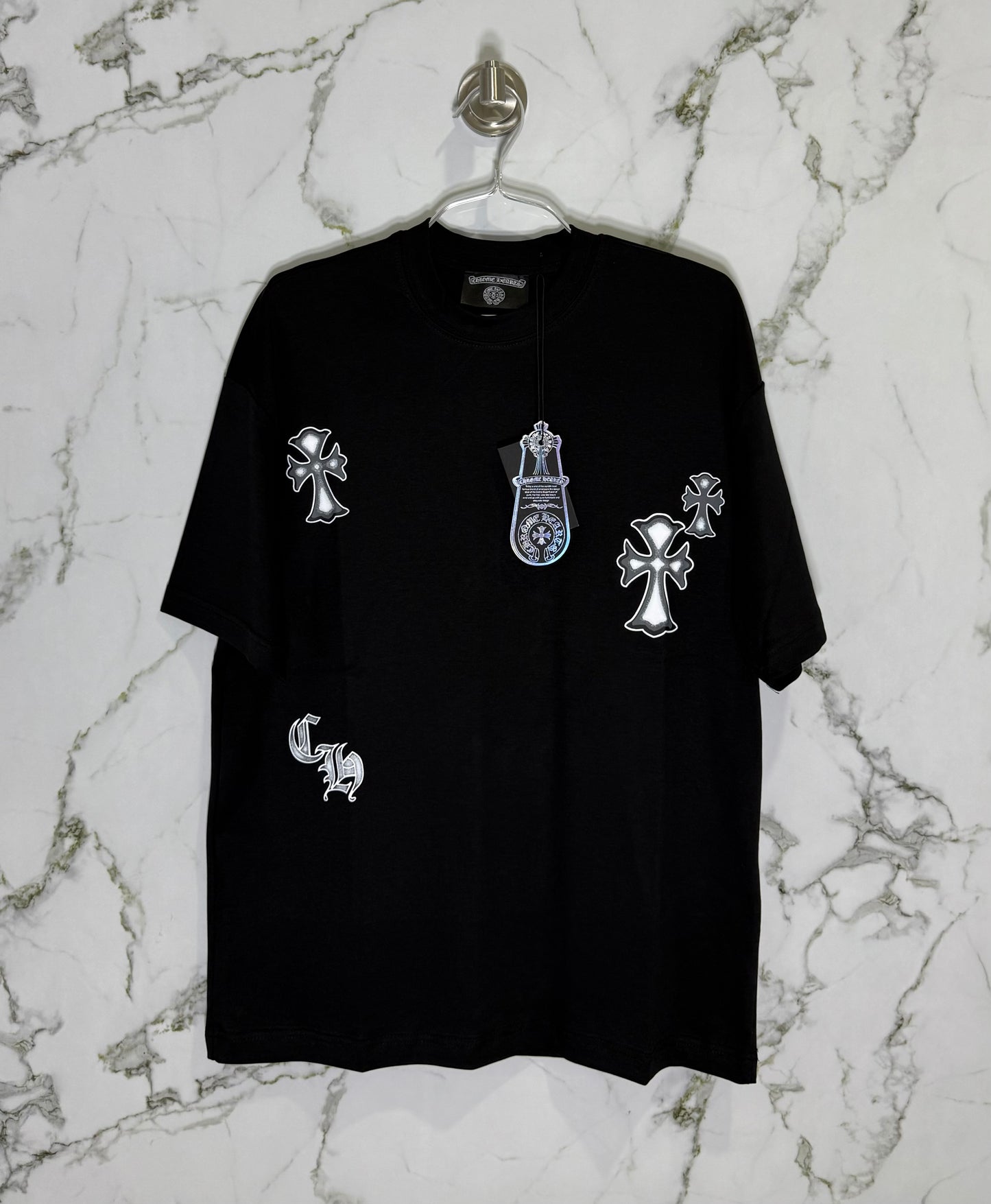 Chrome Hearts 100% Algodon Negro