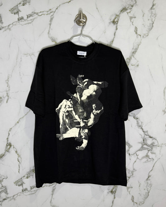 Off-White 100% Algodon Negro