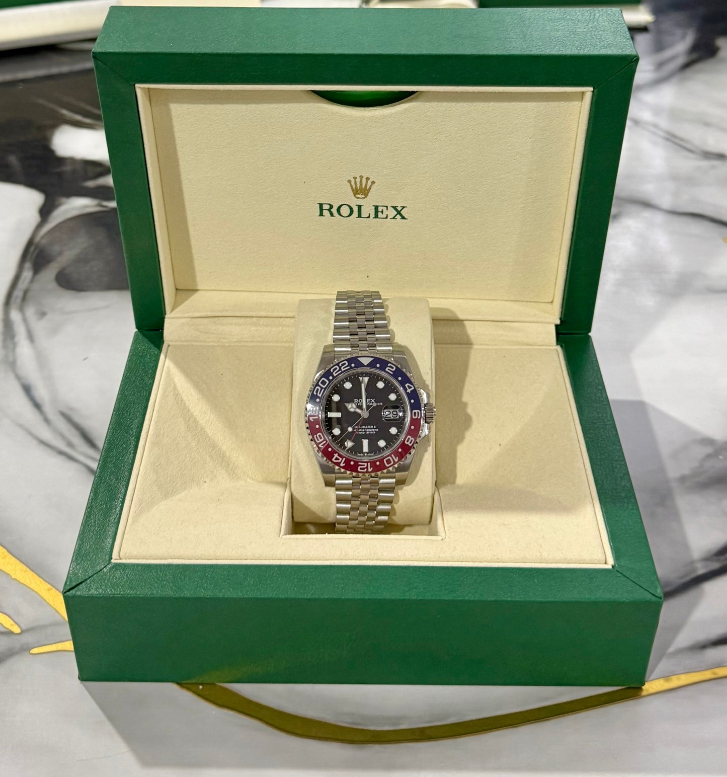Reloj ROLEX GMT-Master II “Pepsi” Jubilee